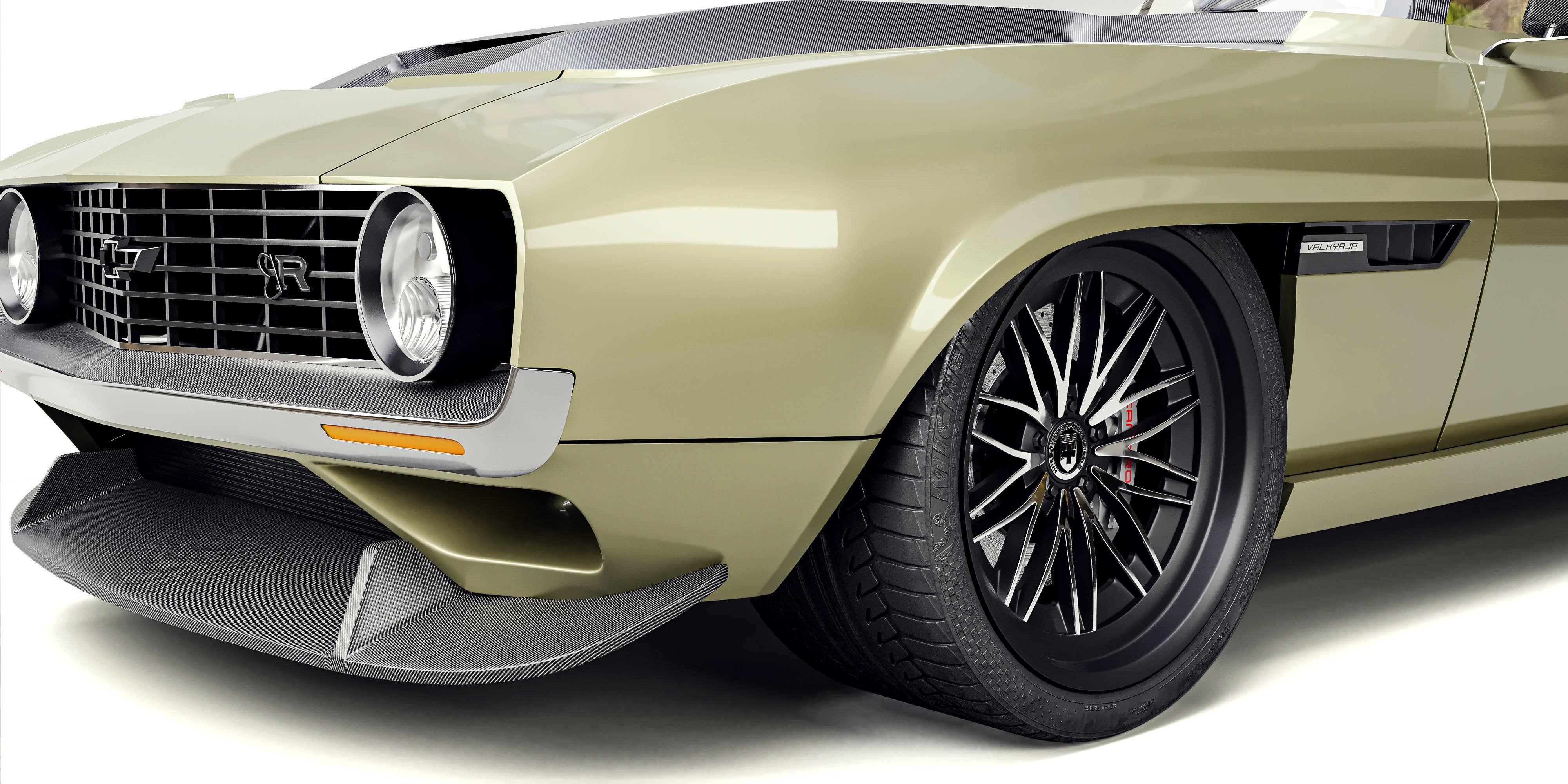 Chevrolet Camaro Valkyrja by Ringbrothers 1969 3D model_13