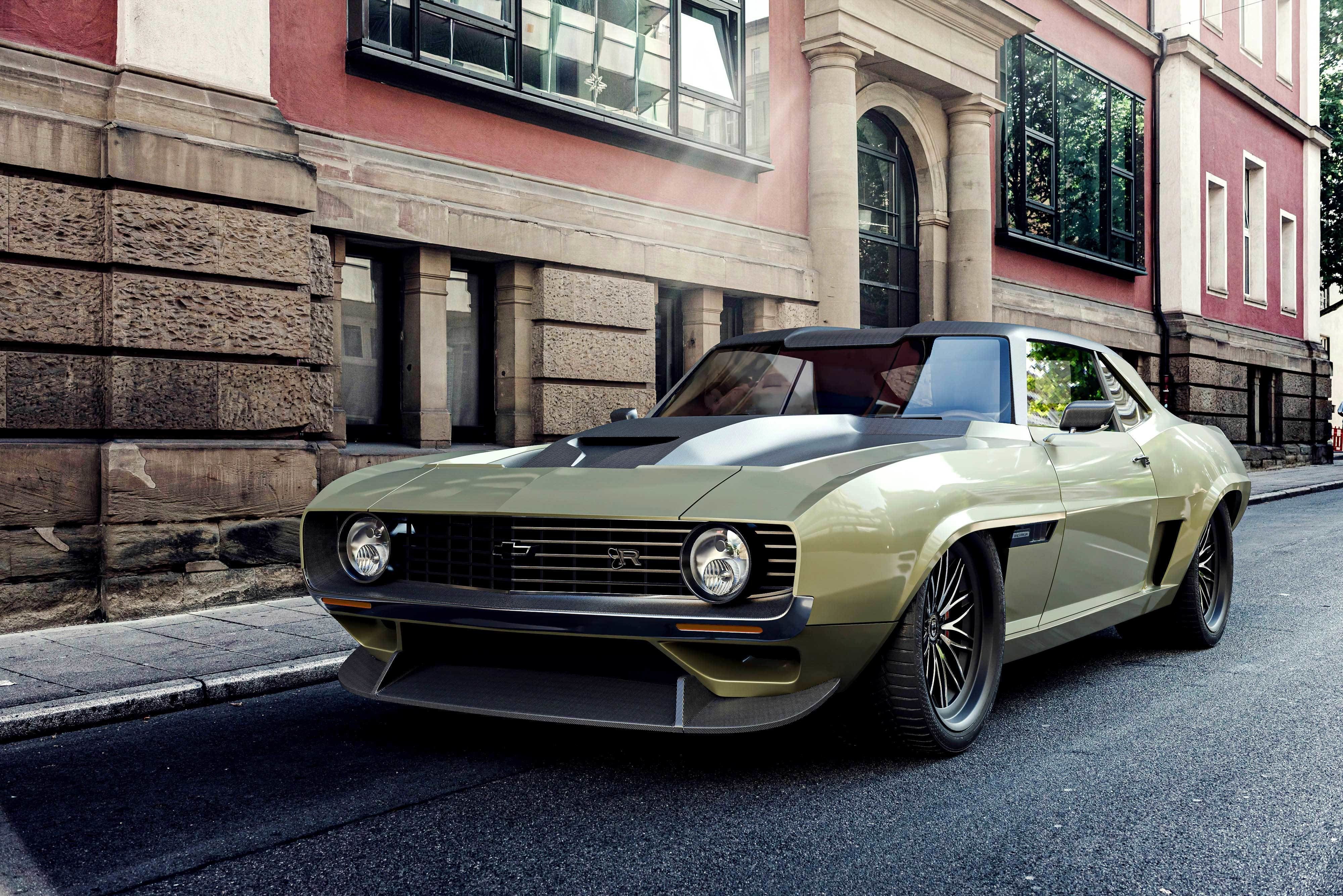 Chevrolet Camaro Valkyrja by Ringbrothers 1969 3D model_2