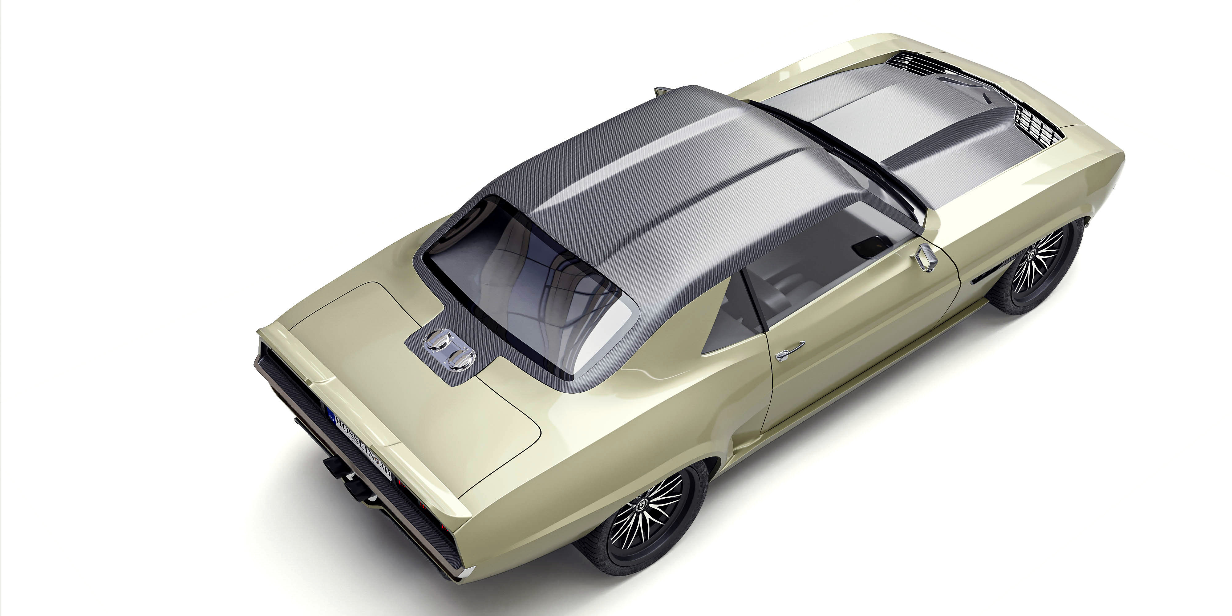 Chevrolet Camaro Valkyrja by Ringbrothers 1969 3D model_12