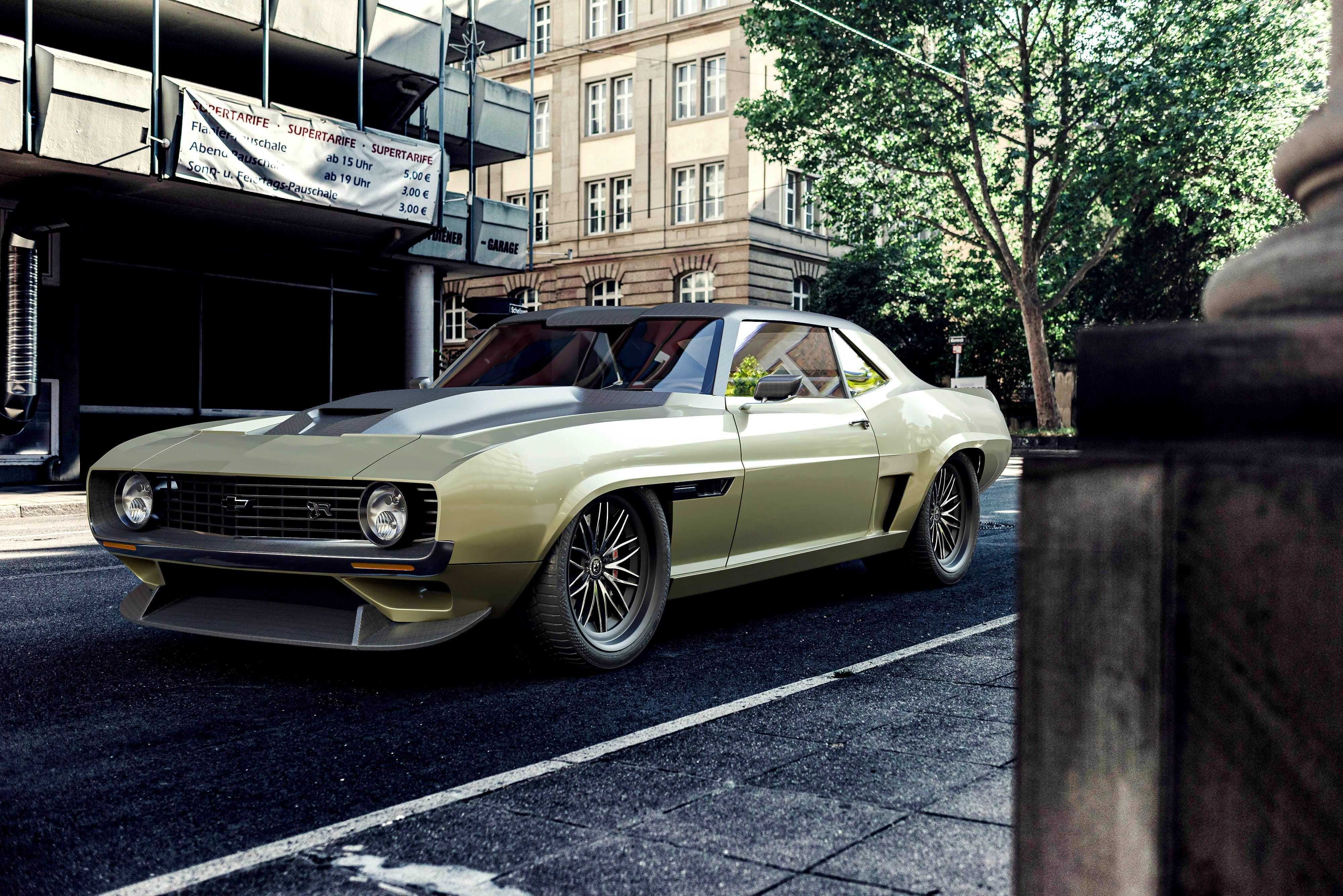 Chevrolet Camaro Valkyrja by Ringbrothers 1969 3D model_4