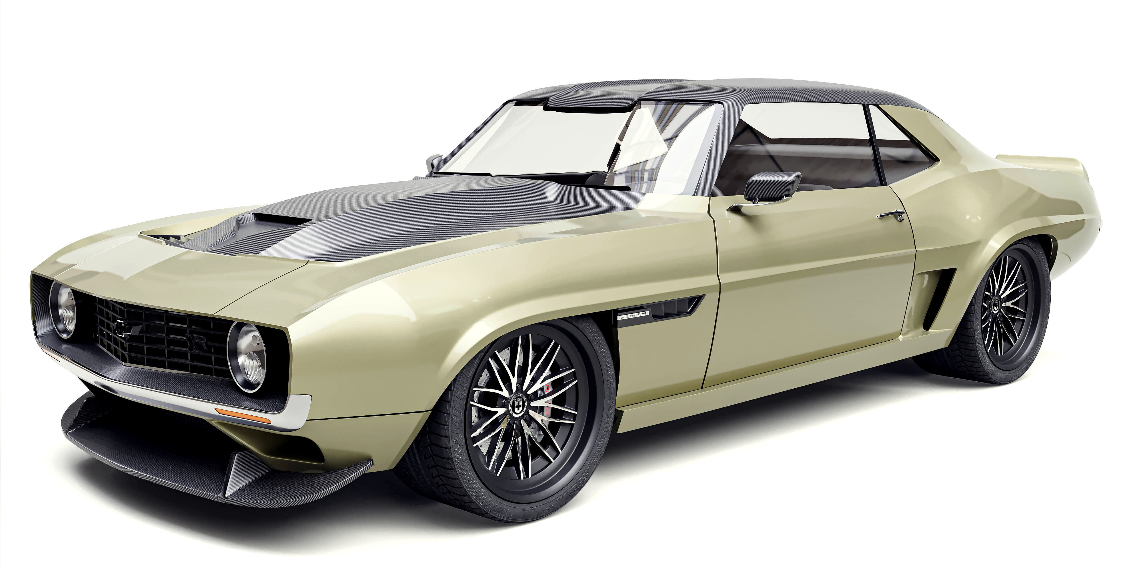 Chevrolet Camaro Valkyrja by Ringbrothers 1969 3D model_7