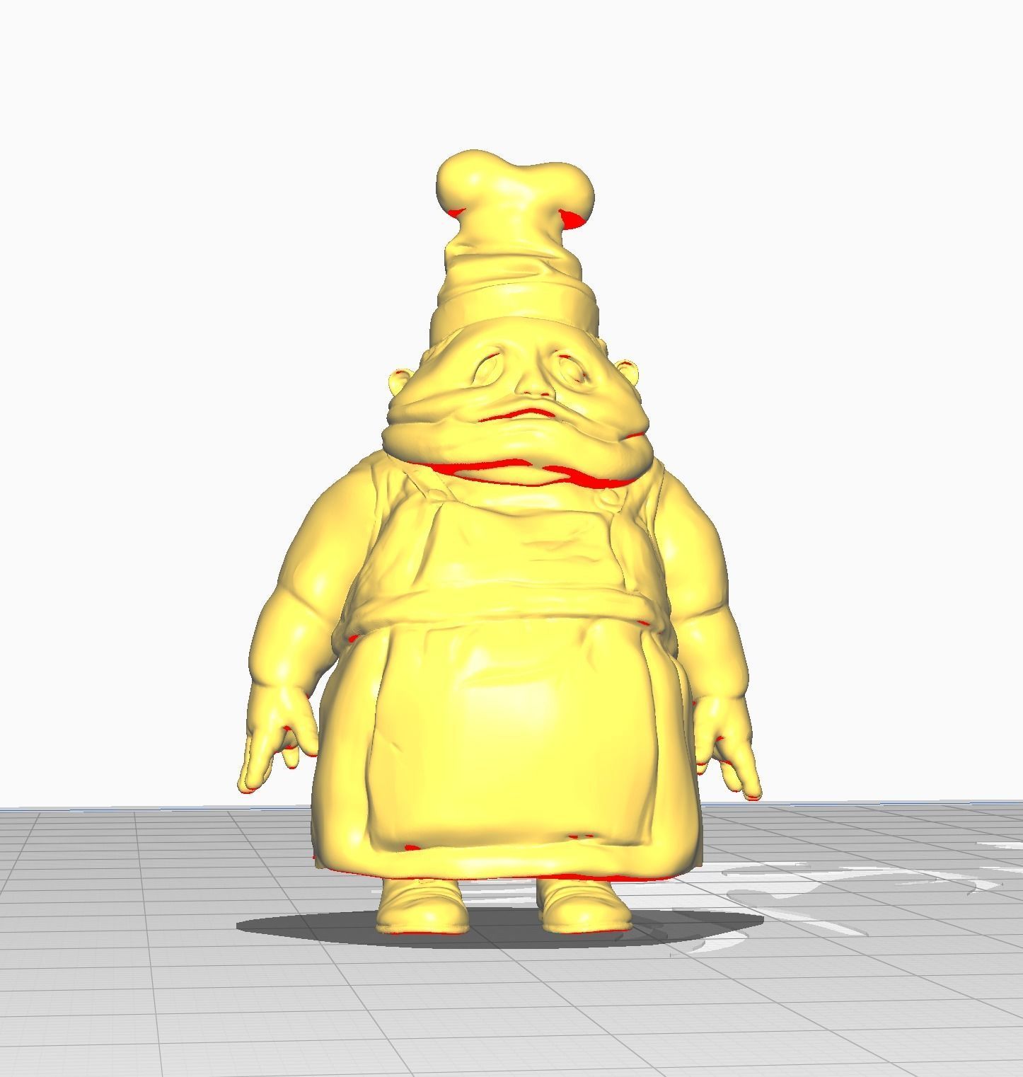 LITTLE NIGHTMARES CHEF 2 3D print model_1