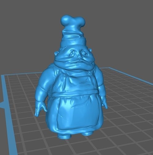 LITTLE NIGHTMARES CHEF 2 3D print model