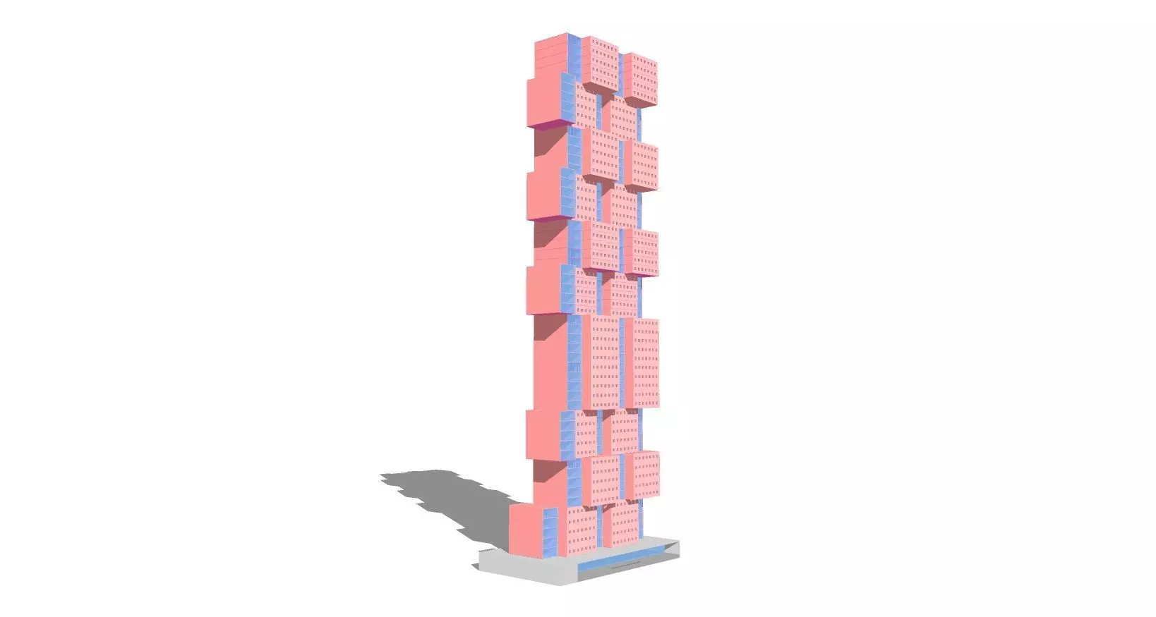 Commercial high-rise  05 3D model_0