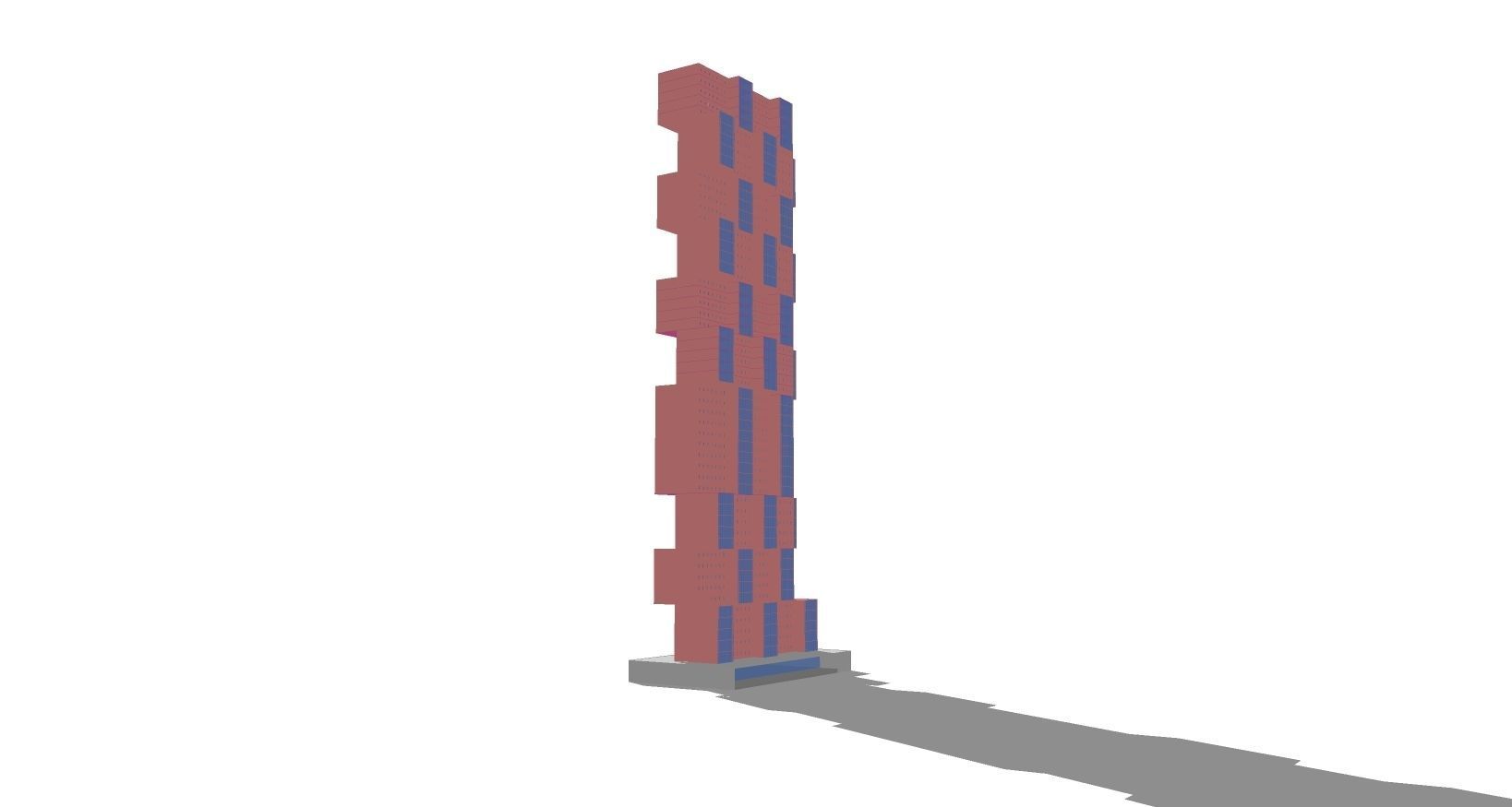Commercial high-rise  05 3D model_2