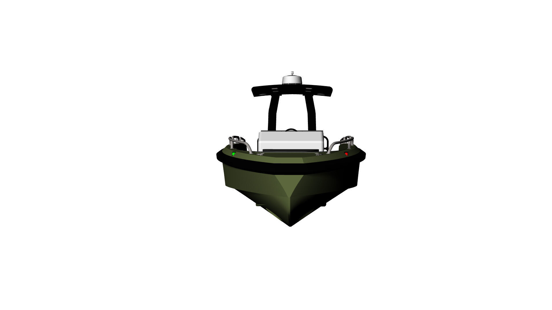 8 Meter Yacht Tender Runabout  3D model_26