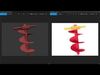 Ice-driller low poly toy spiral drill Free low-poly 3D model_1