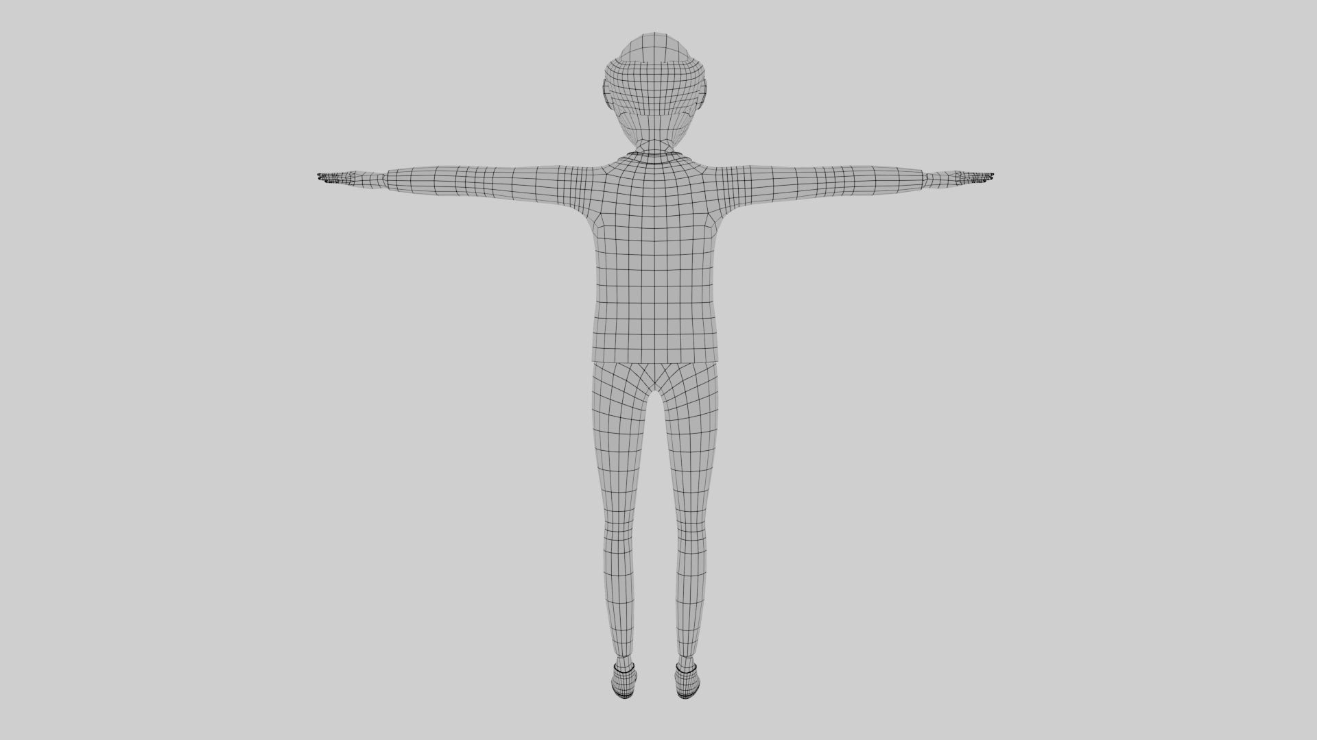 Cartoon Old Man Rigged Character Businessman Boss 3D model_32