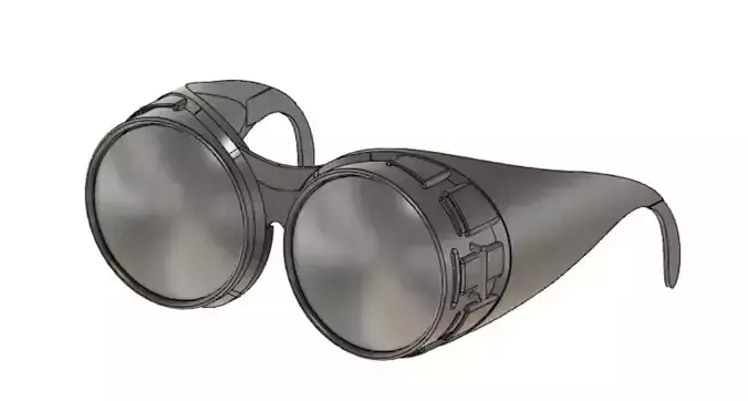 CHARLIE AND THE CHOCOLATE FACTORY GOGGLES 3D print model