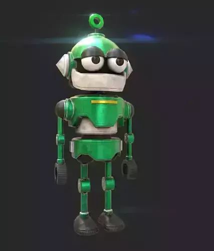 Old Robot 3D Model