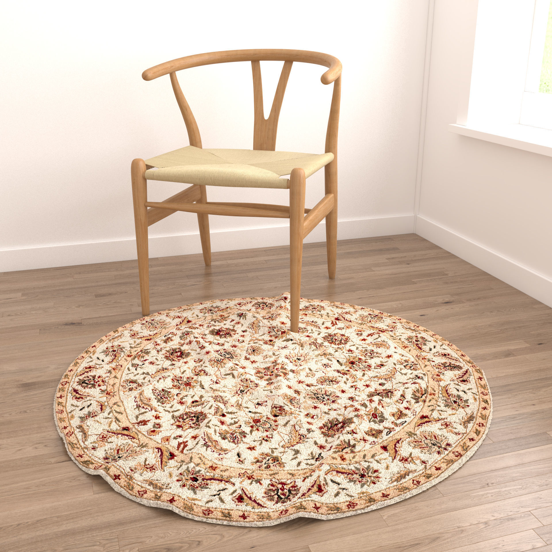 Rugs No 565 Low-poly 3D model_3