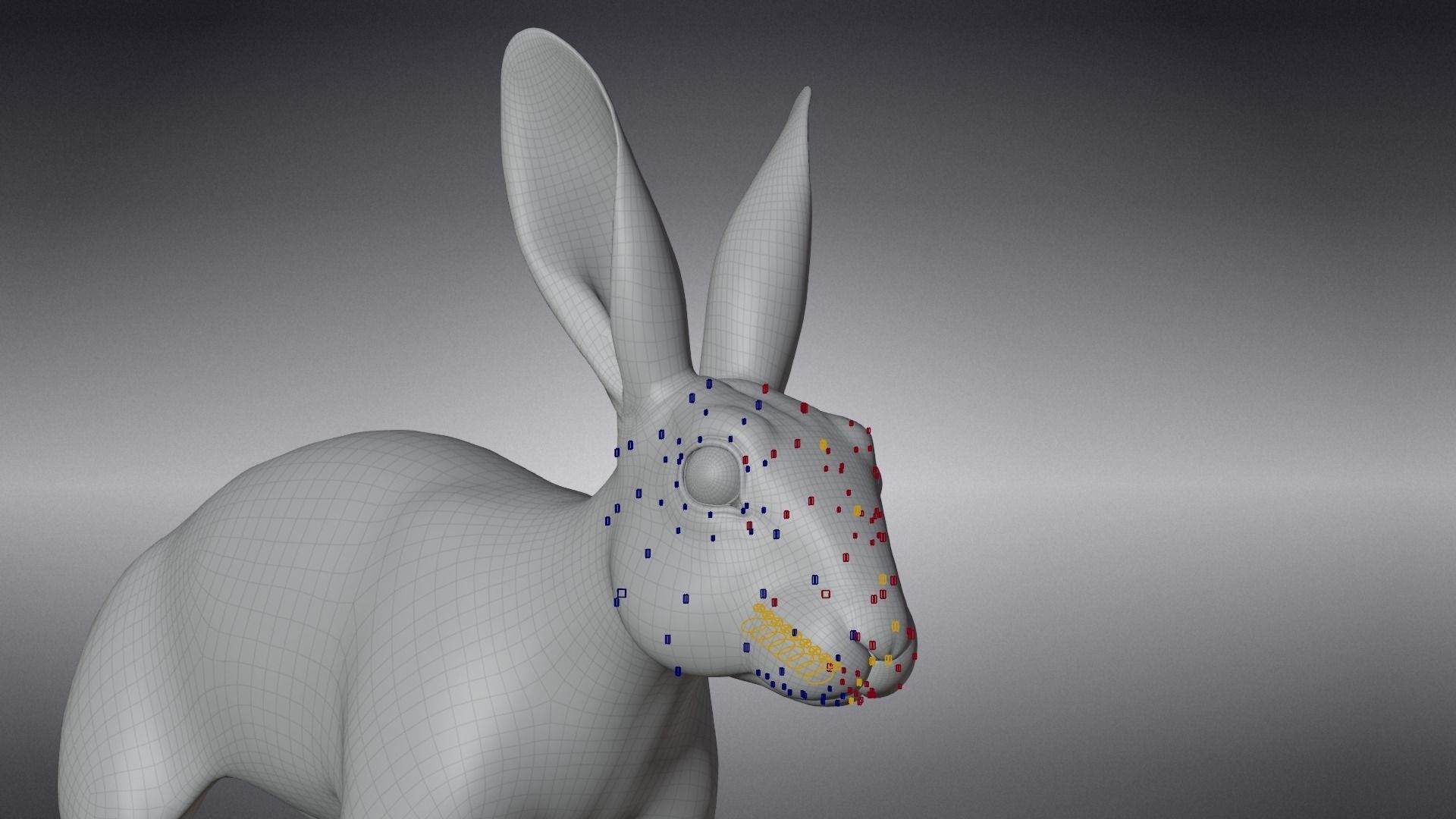 Japanese hare Animated VFX Grace 3D model_25