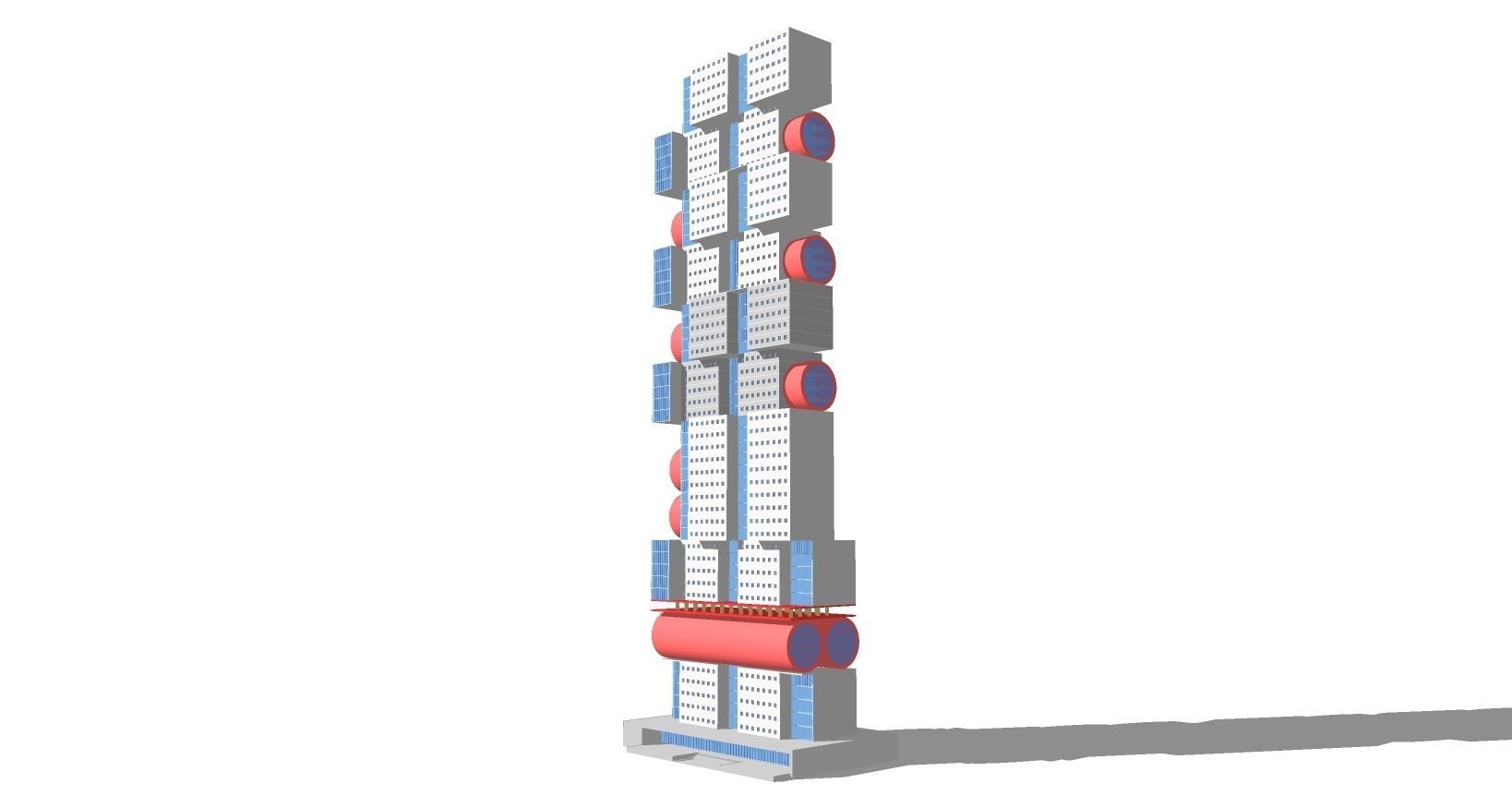 Commercial high-rise 06 3D model_3