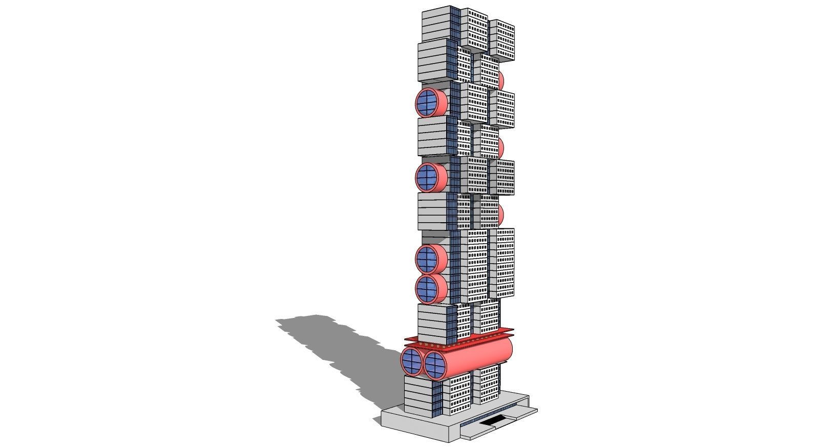 Commercial high-rise 06 3D model_4