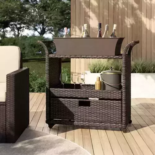 Lacey Bar Serving Cart