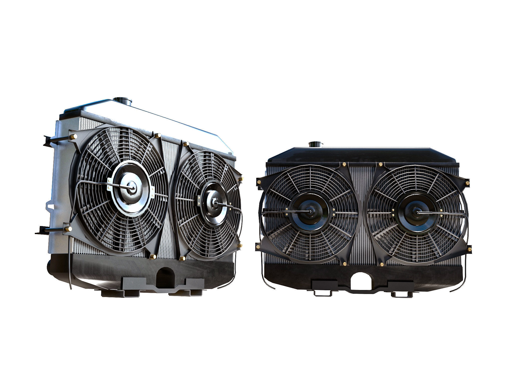 Car Radiator Stl Car radiator 3D model | CGTrader