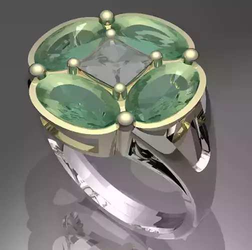 Rendering  Anelli Free 3D model