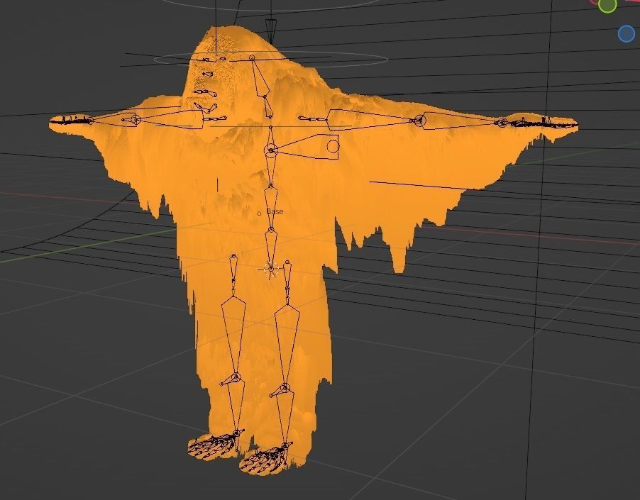 Orangutan for NFT 3D model_3