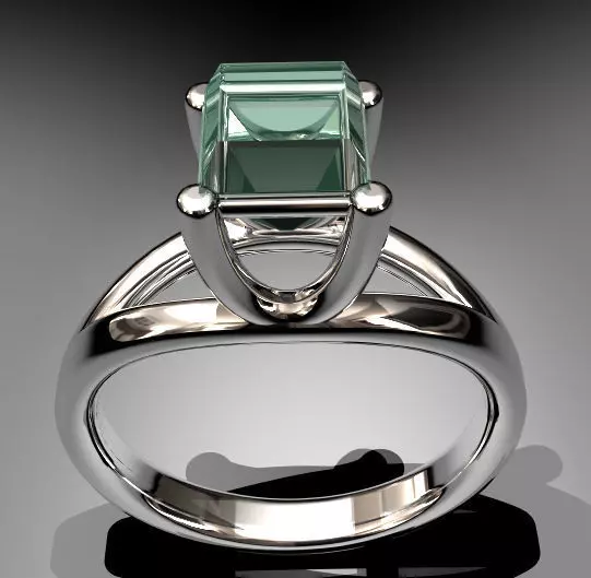 Rendering Anello B Free 3D model