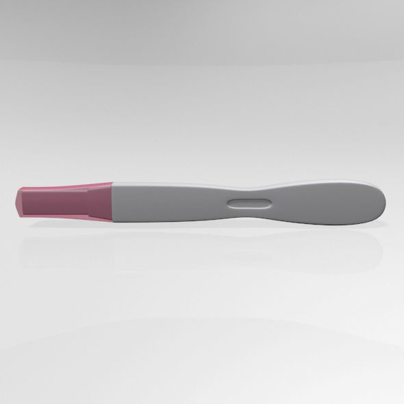 Pregnancy Test 01 3D model_19