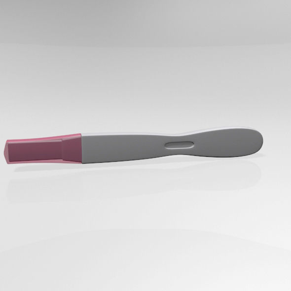 Pregnancy Test 01 3D model_8