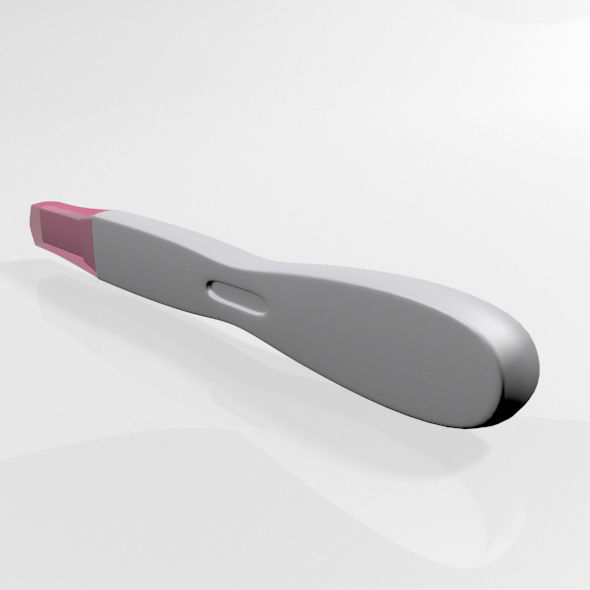 Pregnancy Test 01 3D model_2