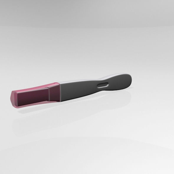 Pregnancy Test 01 3D model_9
