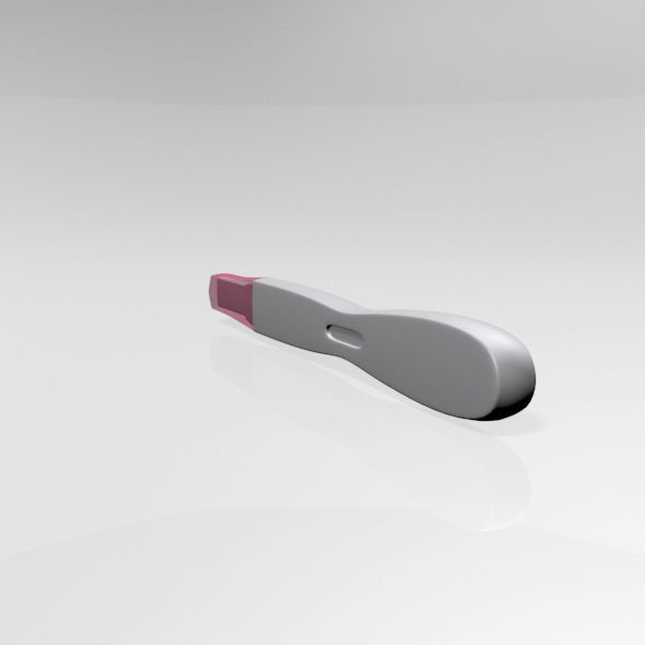 Pregnancy Test 01 3D model_17