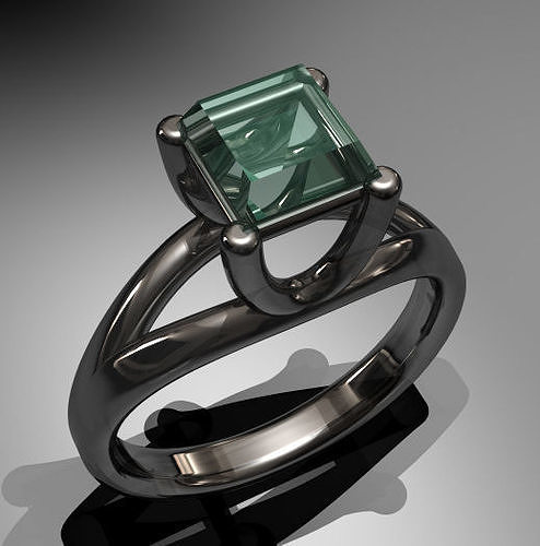 Rendering Anello B Free 3D model