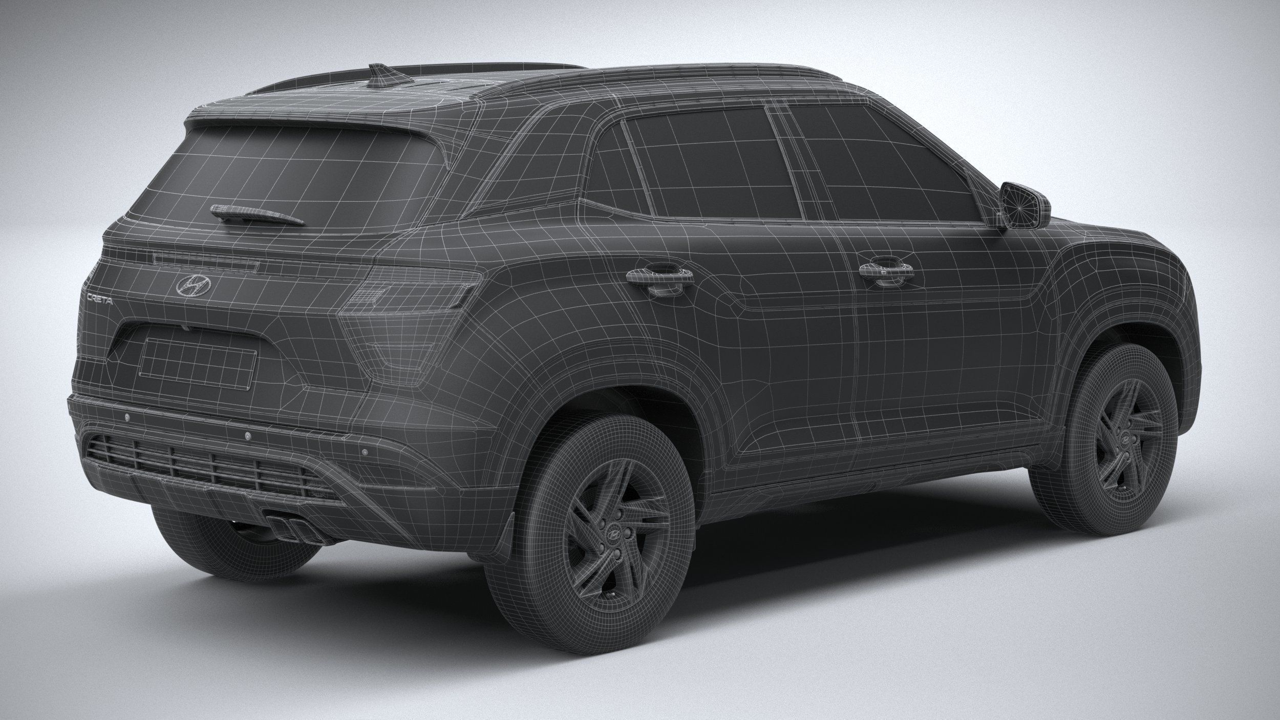 Hyundai Creta SU2 2022 3D model_34