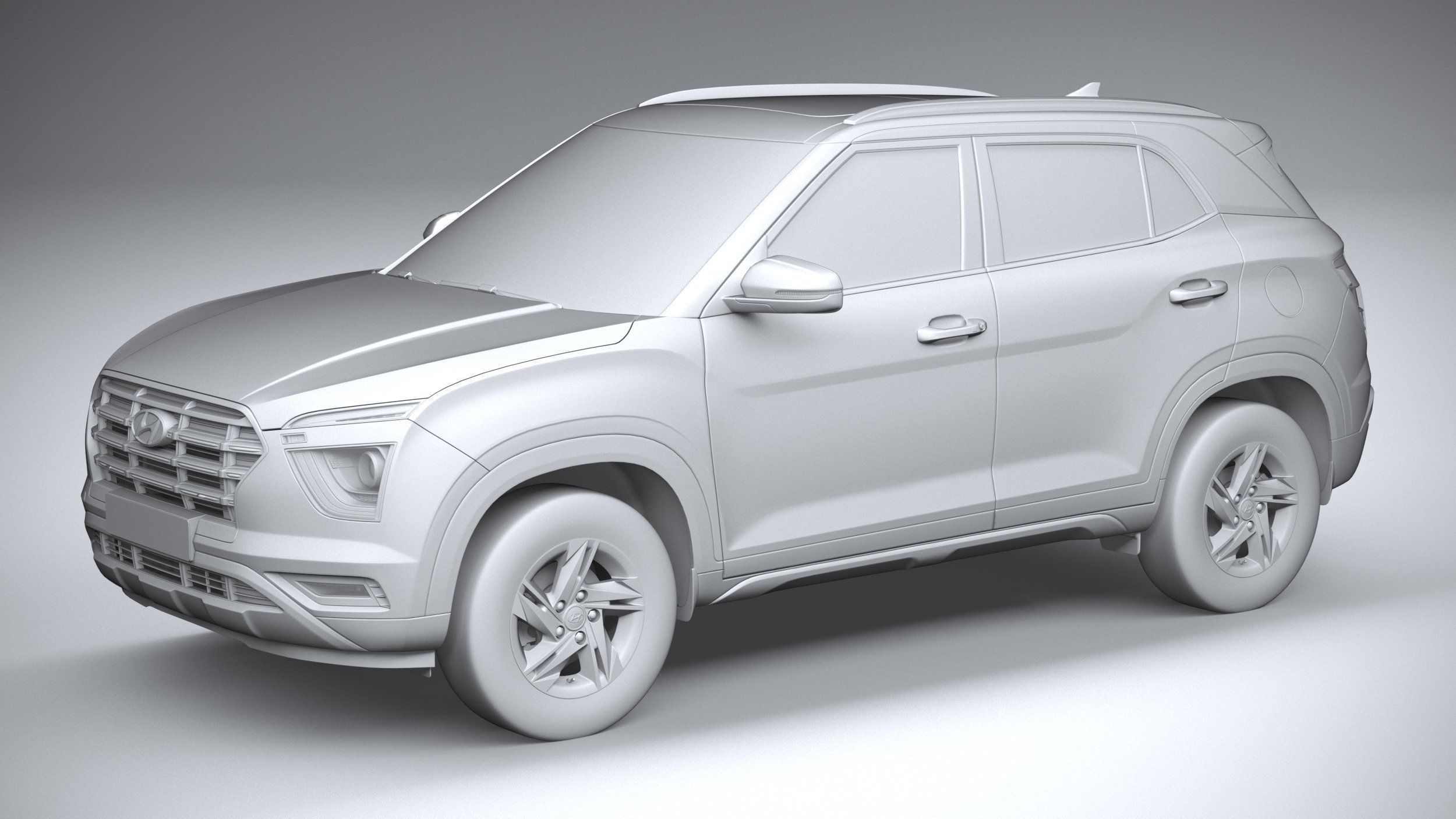 Hyundai Creta SU2 2022 3D model_19