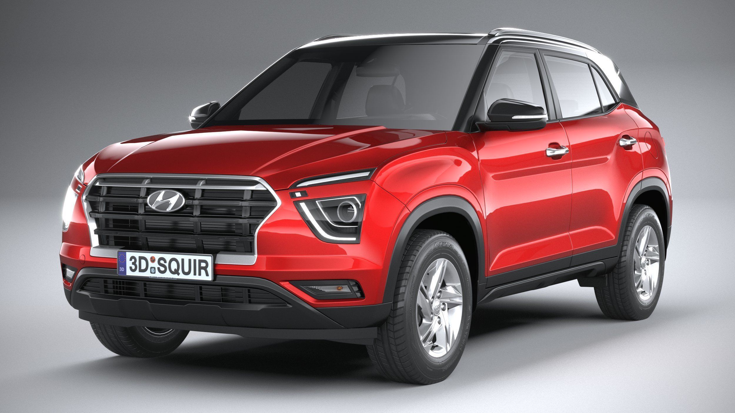 Hyundai Creta SU2 2022 3D model_2