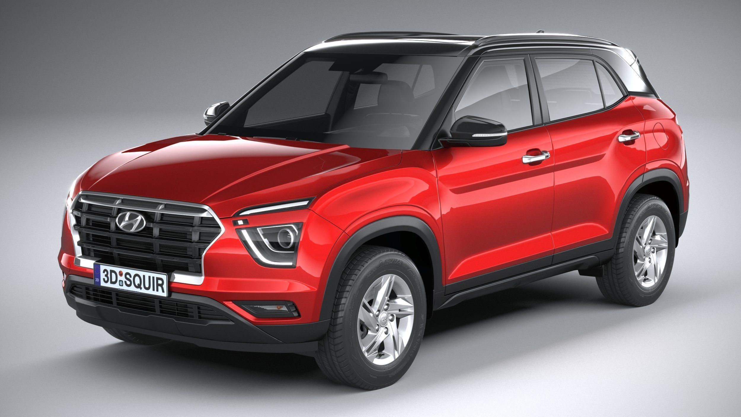 Hyundai Creta SU2 2022 3D model_1