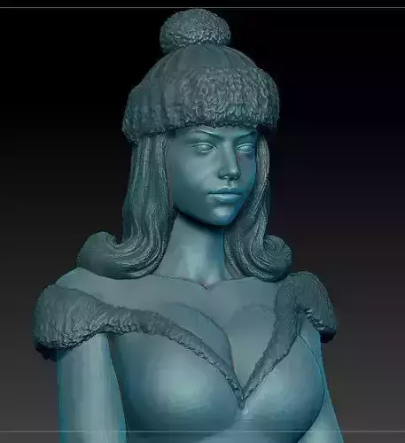 SEXY SNOW MAIDEN STRIPTEASER SEXY WOMAN SEXY GIRL 