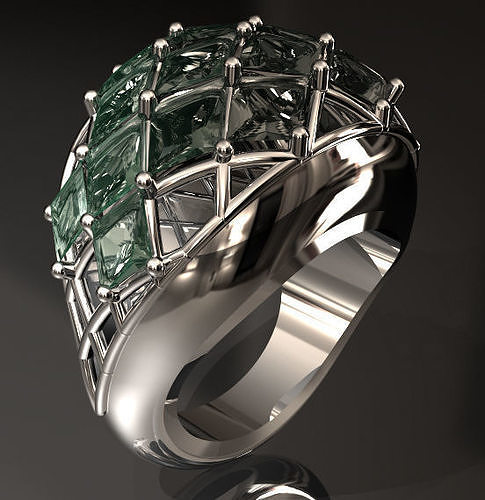 Rendering Anello E Free 3D model