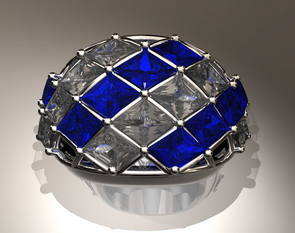 Rendering Anello D Free 3D model_2