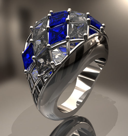 Rendering Anello D Free 3D model_3
