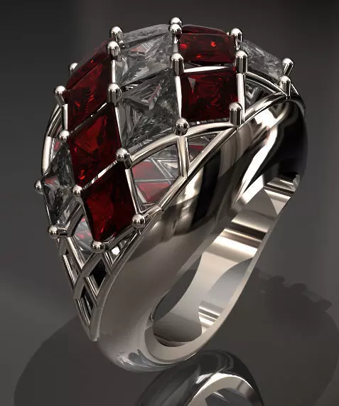 Rendering Anello D Free 3D model_0