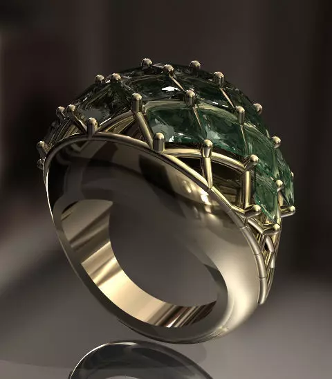 Rendering Anello D Free 3D model_0