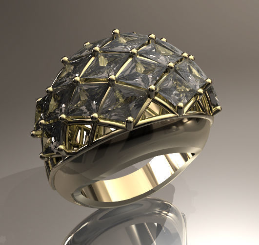 Rendering Anello D Free 3D model_1