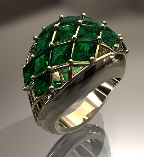 Rendering Anello D Free 3D model_3