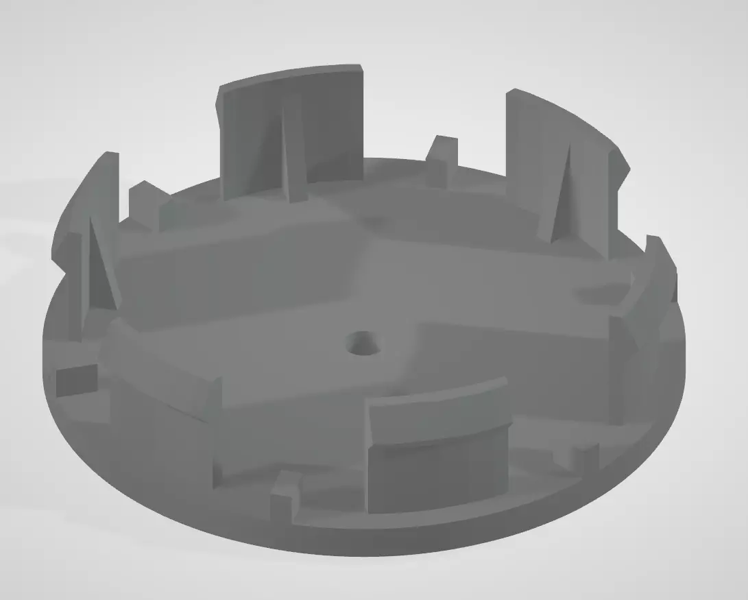 Wheel Cup for car 3D print model