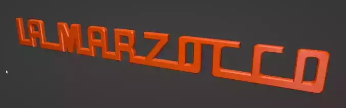 La Marzocco logo 3d print