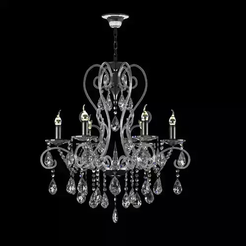 Crystal chandelier in classic style