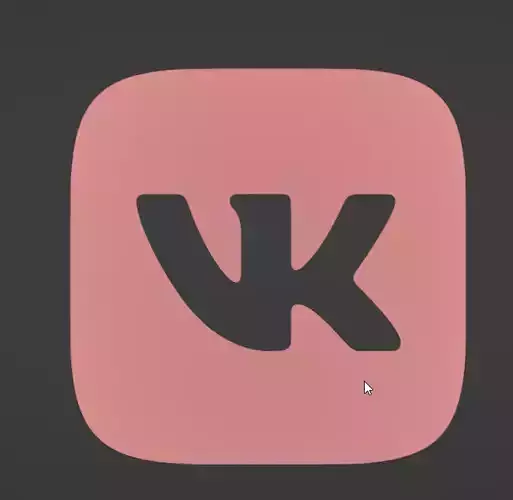 VK Logo 3d print