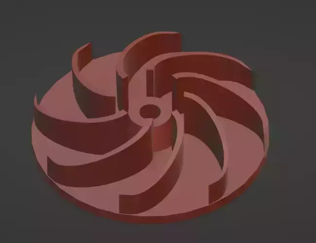 Spiral bushing 3D print model