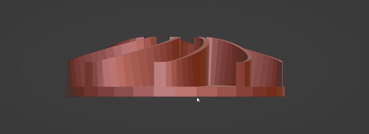 Spiral bushing 3D print model_1