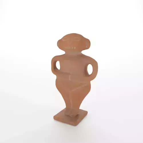 Ceramic sculpture of a woman body 6 mill BC for decoration