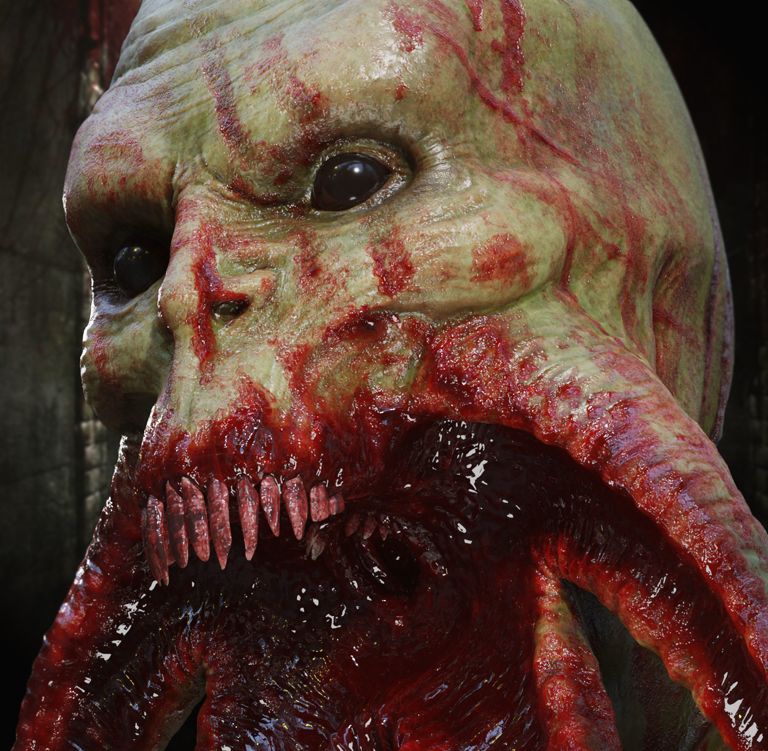 Bloodsucker from STALKER 3D print model_5