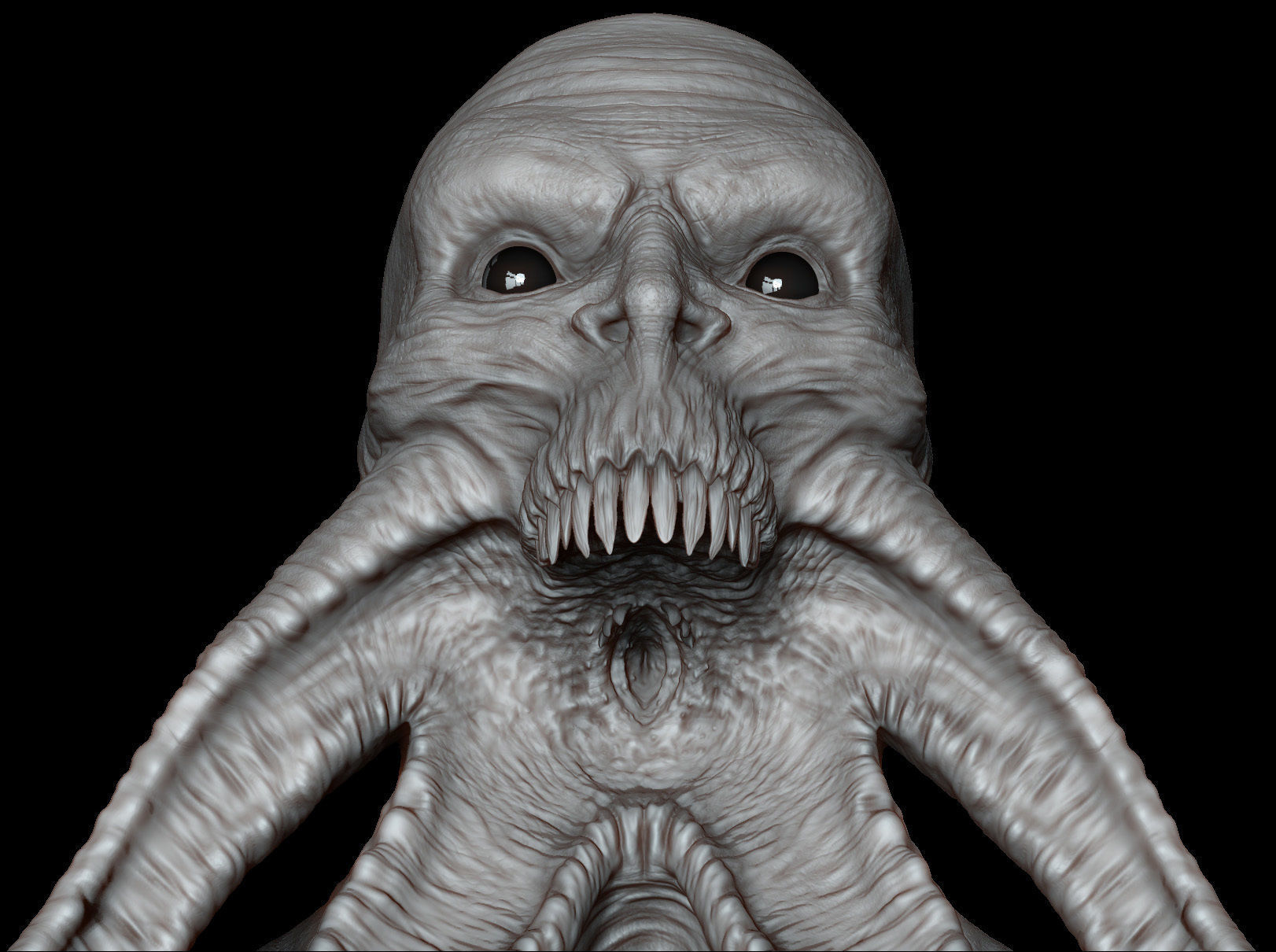 Bloodsucker from STALKER 3D print model_12